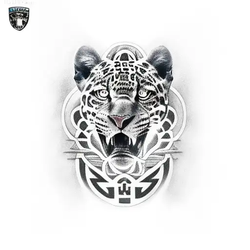 jaguar warrior tattoo design idea