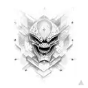 dieu titan tattoo design idea