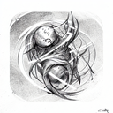 libra and Taurus  tattoo design idea