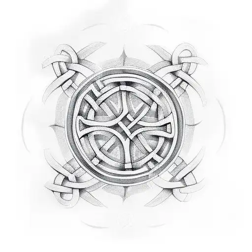 Celtic Knot tattoo design idea