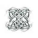 Celtic Knot tattoo design idea
