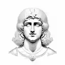 Alexander the Great tattoo design idea