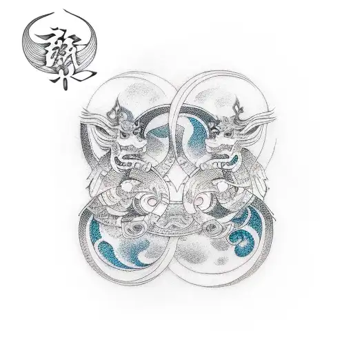 gemini  tattoo design idea