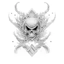 shinigami tattoo design idea