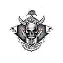 invictus tattoo design idea