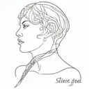 Slave to my mind tattoo design idea