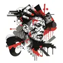 Slave to my mind tattoo design idea