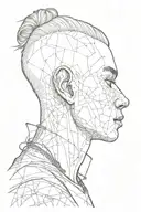 Flashback when you met me Your buzzcut and my hair bleached Even in my worst times You could see the best of me tattoo design idea