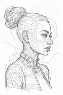 Flashback when you met me Your buzzcut and my hair bleached Even in my worst times You could see the best of me tattoo design idea