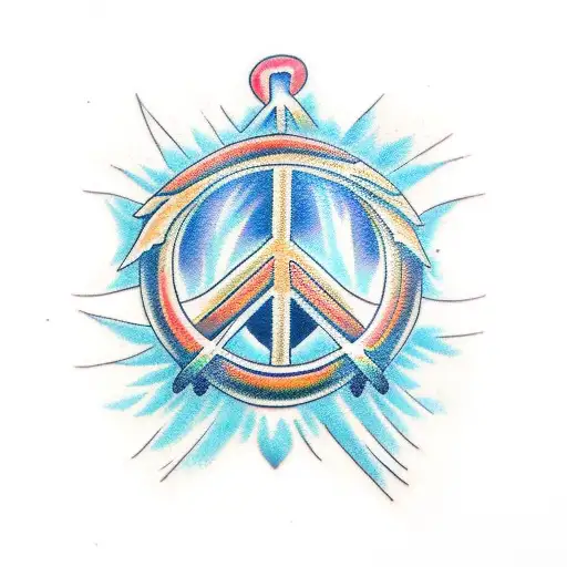 peace, belonging, adaptation, and anger tattoo design idea
