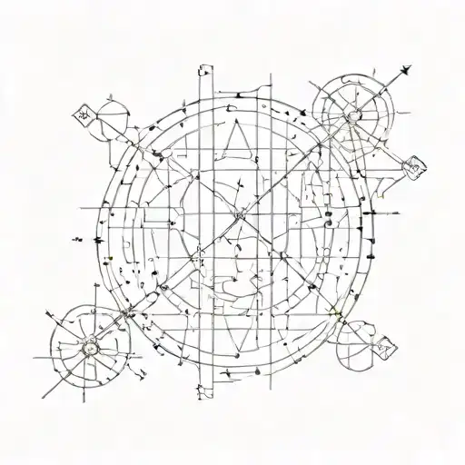 mathematical formula tattoo design idea