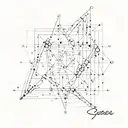 mathematical formula tattoo design idea