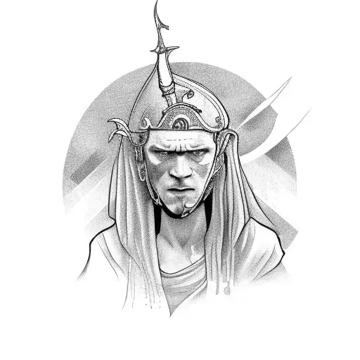 irish legends tattoo design idea