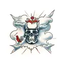 Heaven and Hell tattoo design idea