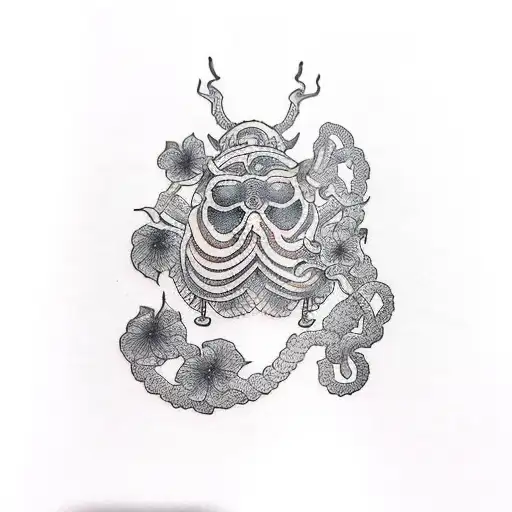 beatle tattoo design idea