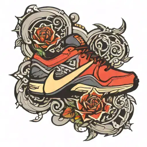 Nike Clearance sign tattoo design idea
