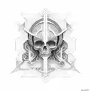 Cristo do luz tattoo design idea