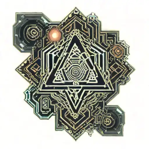 Mahal tattoo design idea