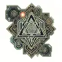 Mahal tattoo design idea