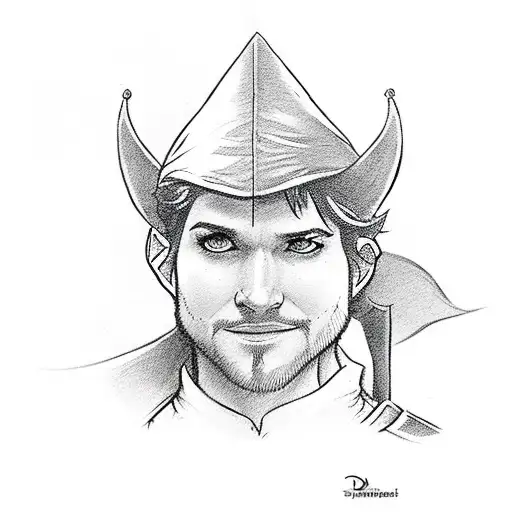 Disney Robin Hood tattoo design idea
