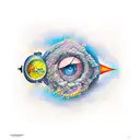 gravity tattoo design idea