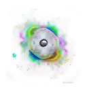 gravity tattoo design idea