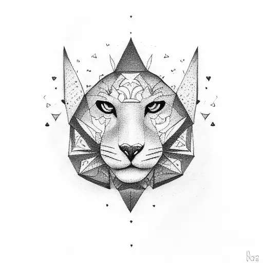 Ruby love solitude  tattoo design idea