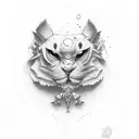 Ruby love dad solitude  tattoo design idea