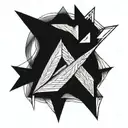 three arrows forming tattoo design idea