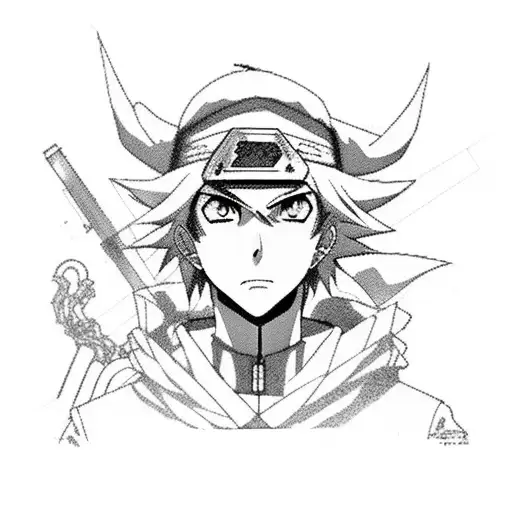 Edvard cool anime naruto demon slayer blue lock isagi yoichi cyberpunk future tattoo design idea