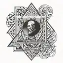 husband lover son brother father protective immortal  tattoo design idea