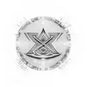 Ankh Symbol tattoo design idea