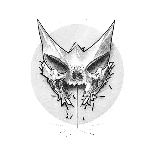 sliced throat with the word cutthroat tattoo design idea