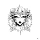 lilith  tattoo design idea