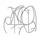 Overlapping letters A tattoo design idea