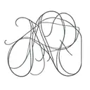 Overlapping letters A tattoo design idea