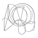 Overlapping letters A tattoo design idea