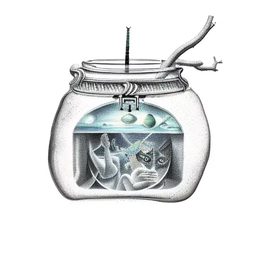 pandora's jar, Greek mythology tattoo design idea