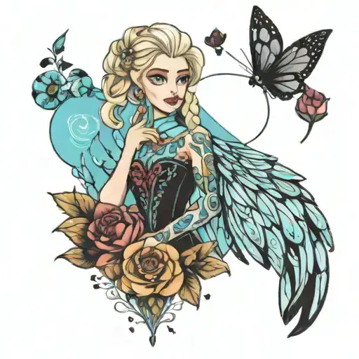 ELSA tattoo design idea
