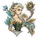 ELSA tattoo design idea