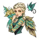 ELSA tattoo design idea