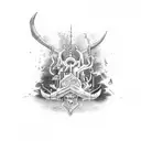 Atlantis tattoo design idea