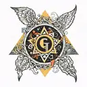 the big bang theory tattoo design idea