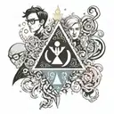 the big bang theory tattoo design idea