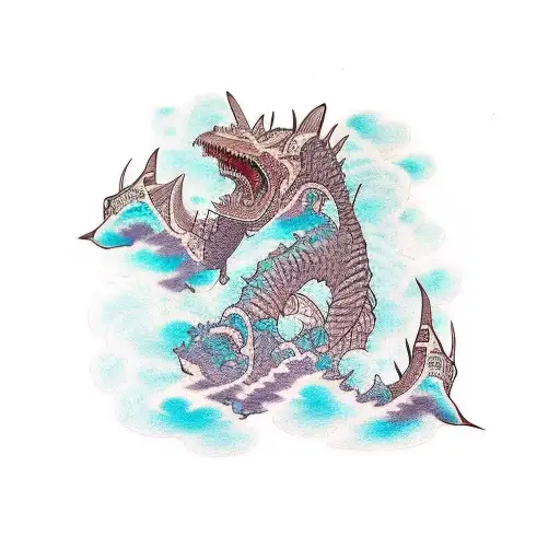 Gore Magala tattoo design idea
