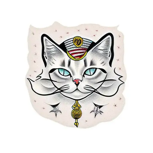 pussy tattoo design idea