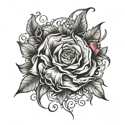 the desired poem tattoo design idea