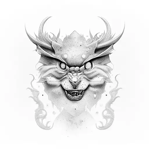 sol ea lua  tattoo design idea