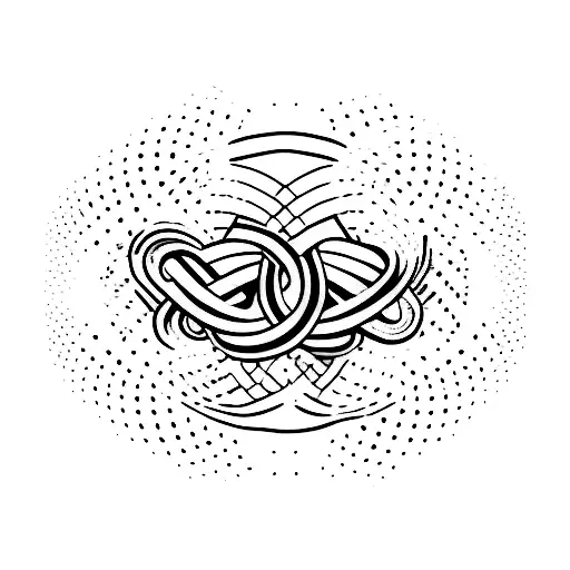 Messi Infinity tattoo design idea