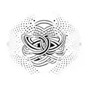 Messi Infinity tattoo design idea